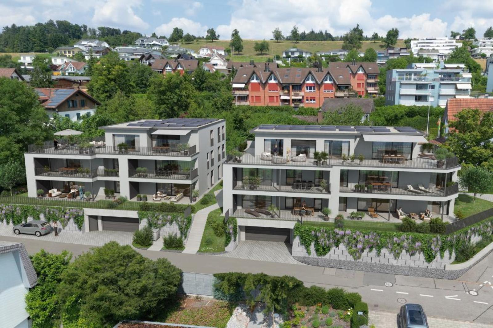 3.5 Zimmer Wohnung Parterre (Bezug ab 1. April 2027) - Wohnung 2